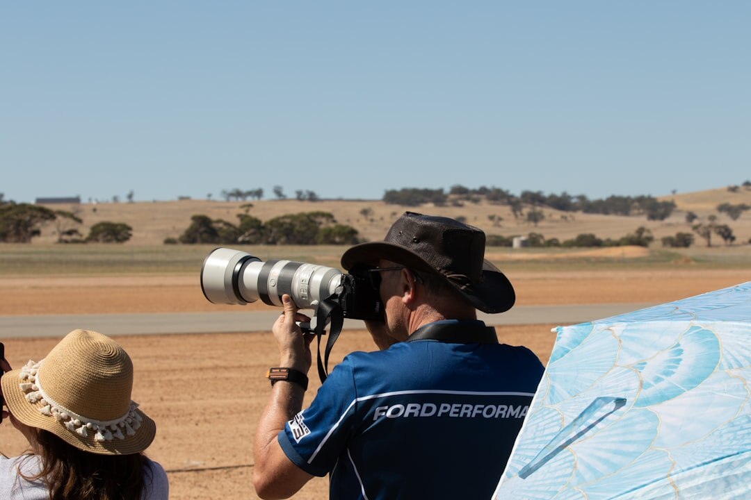 Live multi-camera field production setup at an outdoor event